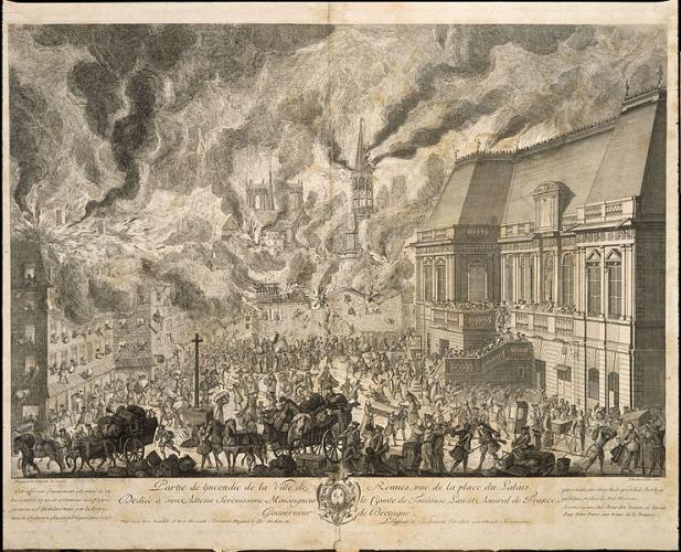 Incendie de Rennes 1720