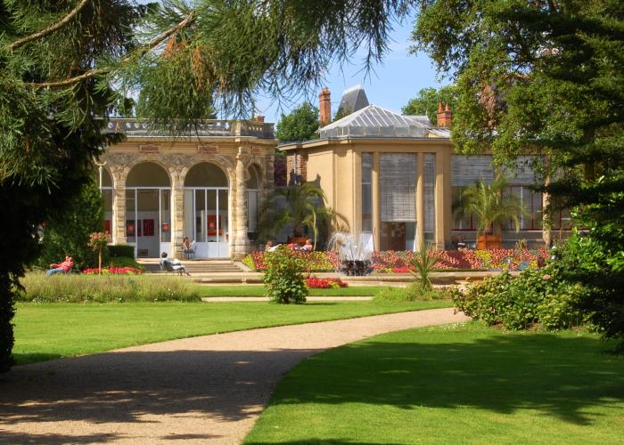 Orangerie, parc du Thabor, Rennes.