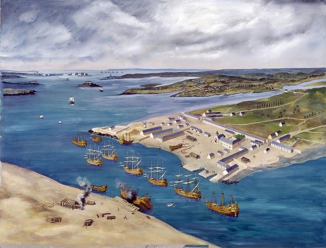 Port de Lorient 1690