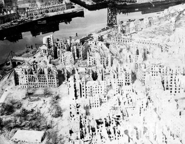 Photographie de Brest à la Libération