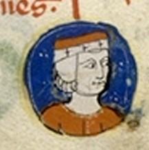 Portrait de Geoffroy II Plantagenêt