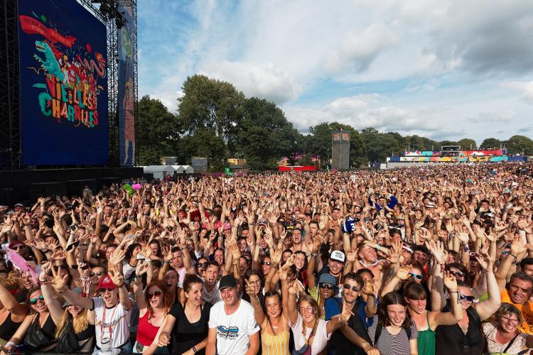 Photographie du festival des Vieilles Charrues