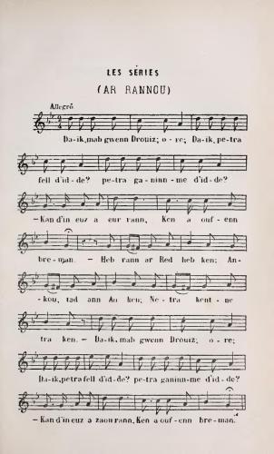 Premier chant du Barzaz Breiz