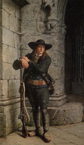 Représentation d'un Chouan breton