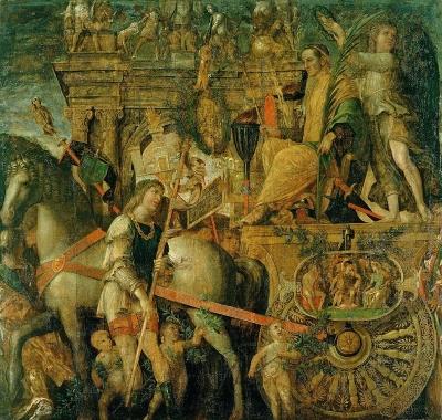 Triomphe de César à Rome