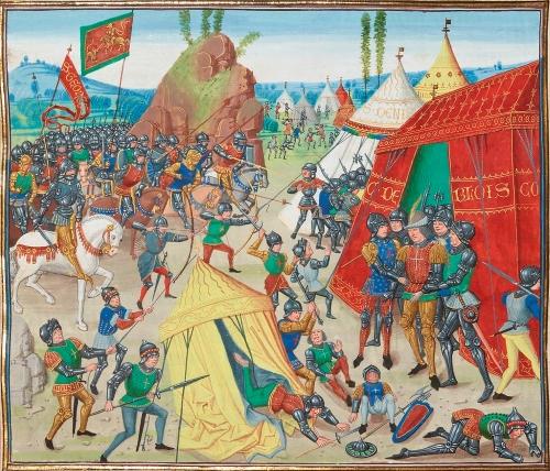 Illustration de la capture de Charles de Blois