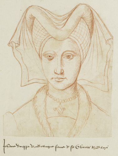 Portrait de Jeanne de Penthièvre