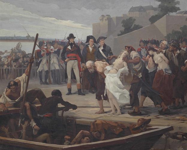 Tableau des noyades de Nantes