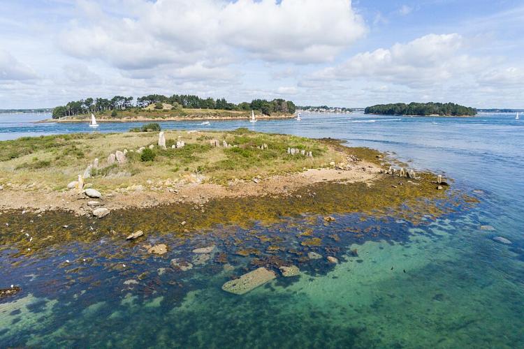 Photo de l'îlot d'Er Lannic