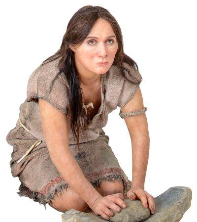 Reconstitution d'homo sapiens du Néolithique