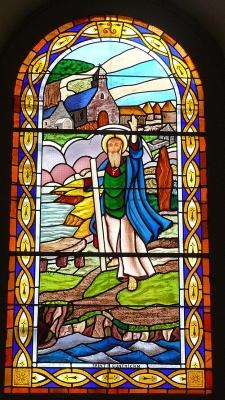 Vitrail de saint Gurthiern