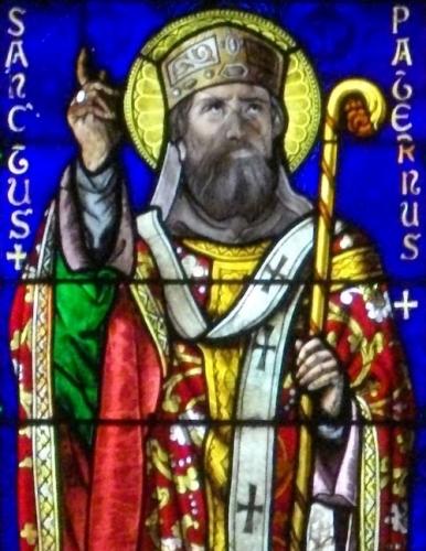 Vitrail de saint Patern