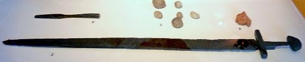 Armes vikings trouvées à Nantes et à Landévennec