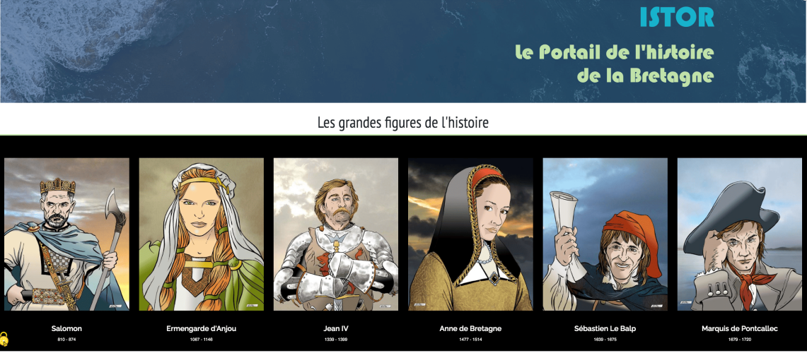 Page d'accueil ISTOR